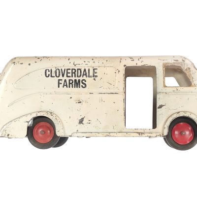 Sale Photo Thumbnail #300: Cloverdale Farms Marx Pressed Steel Delivery Truck