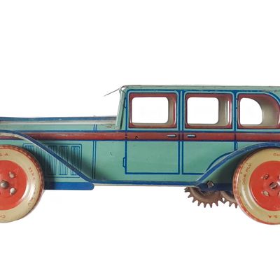 Sale Photo Thumbnail #132: J. Chein Tin Litho Limousine Windup