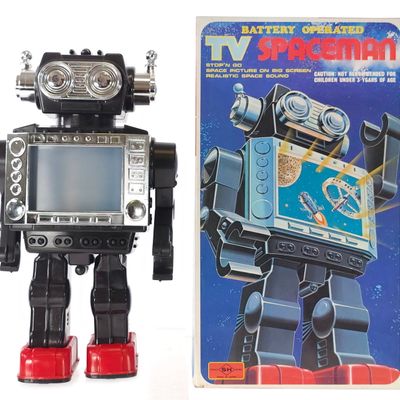 Sale Photo Thumbnail #198: Hornikawa (S.H.) TV Spaceman Robot, Japan Boxed