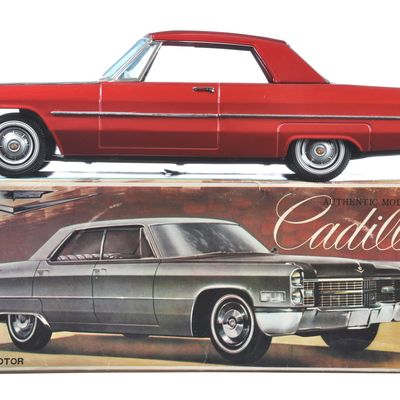Sale Photo Thumbnail #100: Large 1965 Maroon ATC Cadillac by Ashai, Japan with Original Box