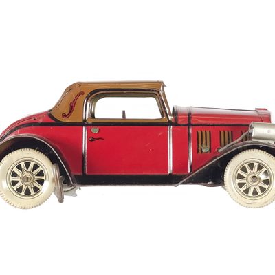 Sale Photo Thumbnail #136: Marx 1933 Tin Litho Landau Coupe Car