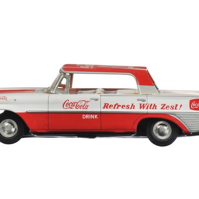 Sale Photo Thumbnail #110: Taiyo Coke Ford Tin Advertising Car