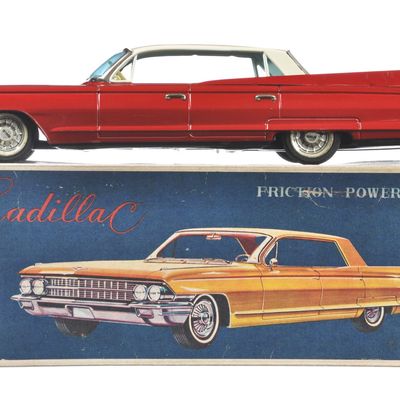 Sale Photo Thumbnail #51: 1960 Cadillac Tin Friction Toy by Yonezawa