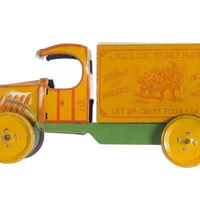 Sale Photo Thumbnail #121: J. Chein Tin Litho Local & Long Distance Moving Truck