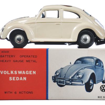 Sale Photo Thumbnail #47: Bandai Battery-Operated Volkswagen Beetle New Old Stock Boxed