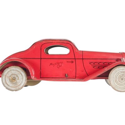 Sale Photo Thumbnail #147: Wolverine 1930s Mystery Car Red Tin Litho