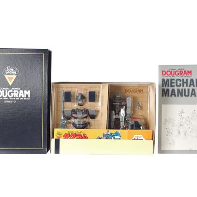 Sale Photo Thumbnail #216: (2) Dougram Soltic and Dougram Diecast Assembly Kits by Takara Boxed