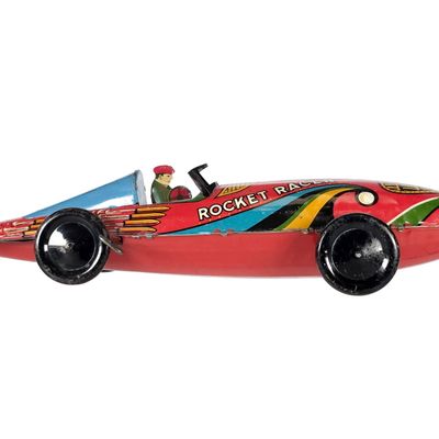 Sale Photo Thumbnail #377: Marx Tin Litho Rocket Racer Windup