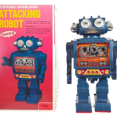 Sale Photo Thumbnail #242: Near New Attacking Robot Boxed by Horikawa S.H. Japan