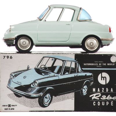 Sale Photo Thumbnail #35: Desirable Mazda R360 Coupe Tin Car by Bandai