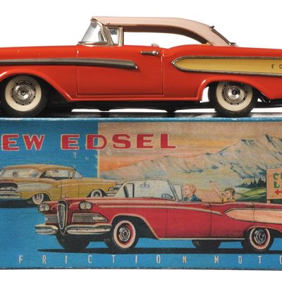Sale Photo Thumbnail #106: Haji New Edsel 1958, Japan Tin Car