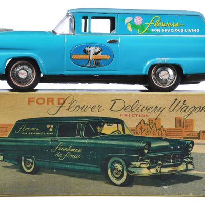 Sale Photo Thumbnail #95: Flowers 1955 Ford Delivery Wagon by Bandai