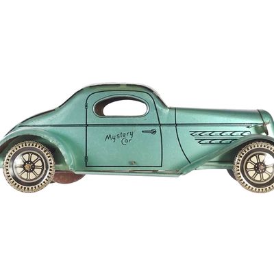 Sale Photo Thumbnail #150: Wolverine 1930s Mystery Car Blue Tin Litho