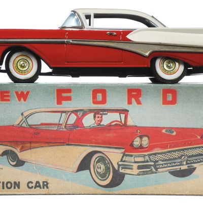 Sale Photo Thumbnail #67: 1958 New Ford Red Two-Tone Red and White, Japan
