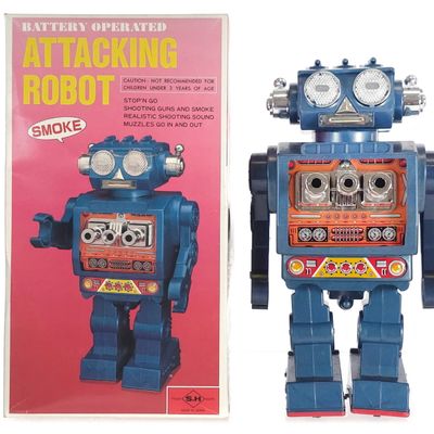 Sale Photo Thumbnail #257: Attacking Robot by Horikawa with Smoke Boxed