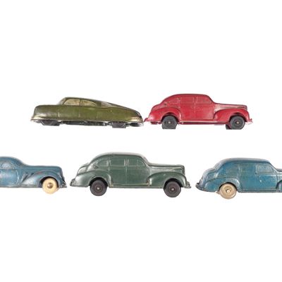 Sale Photo Thumbnail #374: (5) Rubber Cars Arcor, Sun Rubber & Auburn Rubber
