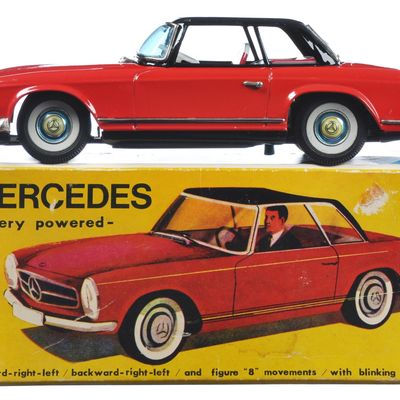 Sale Photo Thumbnail #17: Mercedes-Benz 230 SL Hardtop Tin by Alps, Japan Boxed