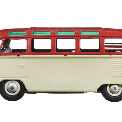 Sale Photo Thumbnail #86: Large Bandai Volkswagen Tin Bus, Japan
