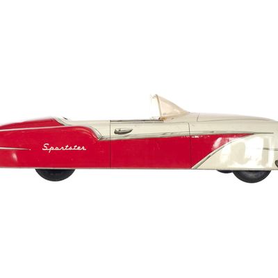 Sale Photo Thumbnail #307: 1950s Marx Tin Litho Sportster 4117