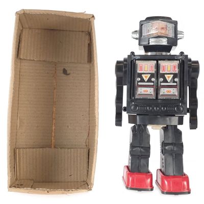 Sale Photo Thumbnail #256: Hong Kong Space Man Robot in Black Boxed