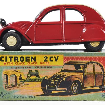 Sale Photo Thumbnail #77: Citro?n 2CV Tin Car, Daiya and Hoku, Japan