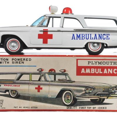 Sale Photo Thumbnail #55: 1961 Plymouth Ambulance by Ichiko with Box, Japan
