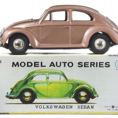 Sale Photo Thumbnail #78: Volkswagen 745 Beetle by Bandai, Japan in Brown