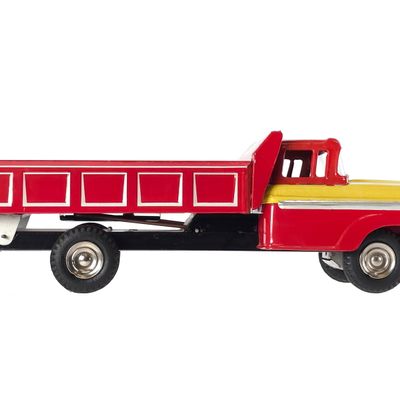 Sale Photo Thumbnail #188: Swallows Toys Tin Litho Dump Truck