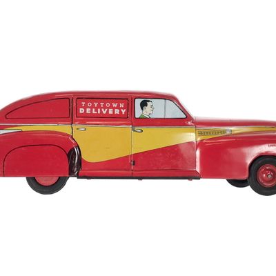 Sale Photo Thumbnail #304: Wyandotte Pressed Steel Toy Town Delivery Van