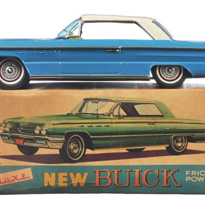 Sale Photo Thumbnail #24: 1962 New Buick Tin Car by Nomura (T.N.) Boxed