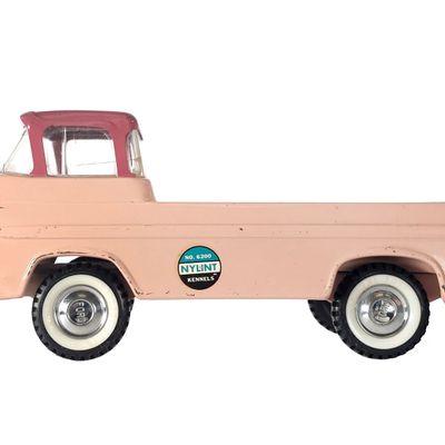 Sale Photo Thumbnail #317: Nylint Tin Litho No. 6200 Ford Pickup Truck in Pink