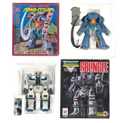 Sale Photo Thumbnail #221: (2) Clover Dana-O-Shee and Shrungle Robots Boxed, Japan