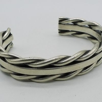 Sale Photo Thumbnail #365: Avedon Sterling Cuff Bracelet
