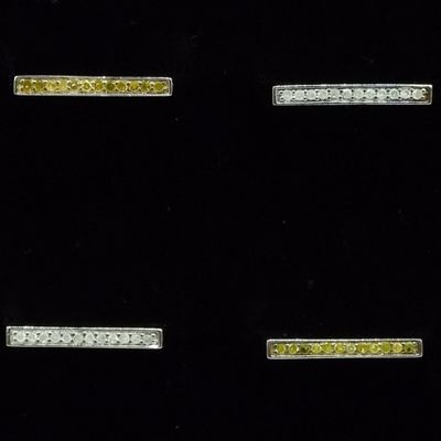 Sale Photo Thumbnail #311: Sterling Diamond Stackable Rings