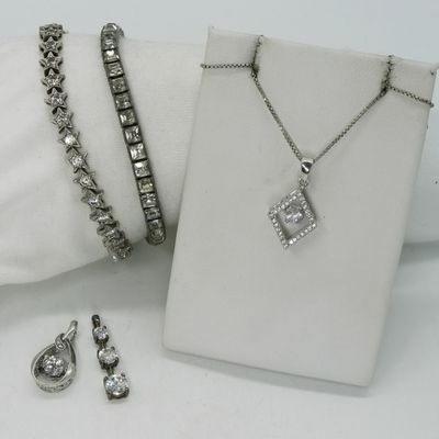 Sale Photo Thumbnail #288: Bridal Style 925 Necklaces, Bracelets