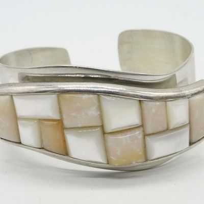 Sale Photo Thumbnail #169: Jay King DTR Mother of Pearl 925 Cuff