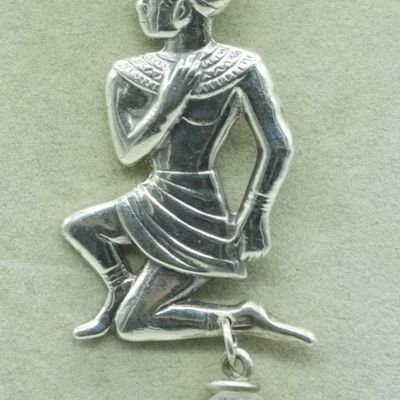 Sale Photo Thumbnail #299: Egyptian Style 925 Pendant Necklace
