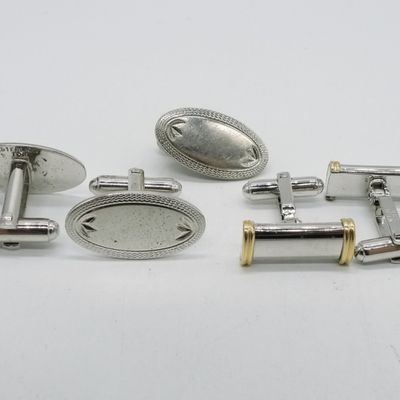 Sale Photo Thumbnail #112: Sterling & 14k Vintage Men's Accessories