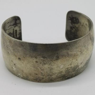 Sale Photo Thumbnail #47: Morningstar Stamped Sterling Cuff Bracelet