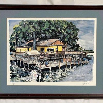 Signed And Numbered Limited Edition Print By Jan Herr 1990