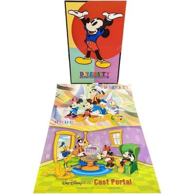 3 Mickey & Gang Disney Cast Member Newsletters