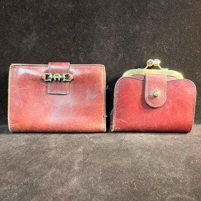 Etienne Aigner Wallet Coin Purse Leather Designer Set