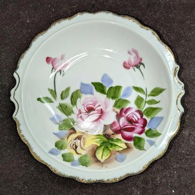 Andrea By Sadek Porcelain Scalloped Edge Bowl