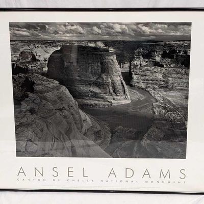 Ansel Adams Canyon De Chelly Authorized Edition Embossed Poster