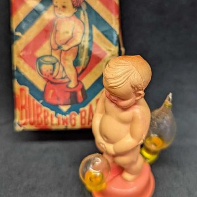 Vintage Bubbling Baby Novelty Toy
