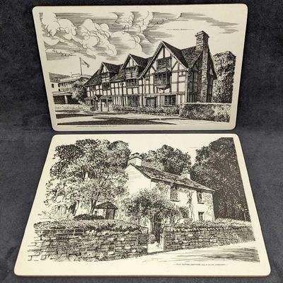 Shakespeare's Birthplace & Dove Cottage Placemats