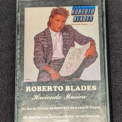 Sale Photo Thumbnail #1215: Roberto Blades Haciendo Musica Cassette Tape