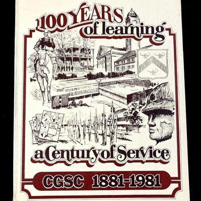 Sale Photo Thumbnail #1007: The Bell 100 Years of Learning a Century of Service Book with Notes Inside 1981