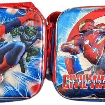 Spider-Man Vs Sinister 6 and "Captain America: Civil War" Insulated Bags by Ruz"