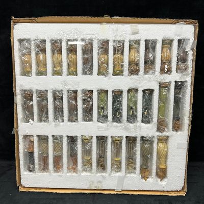 CBK Resin Jungle Wild Animal African Safari Chess Set Pieces and Chessboard
